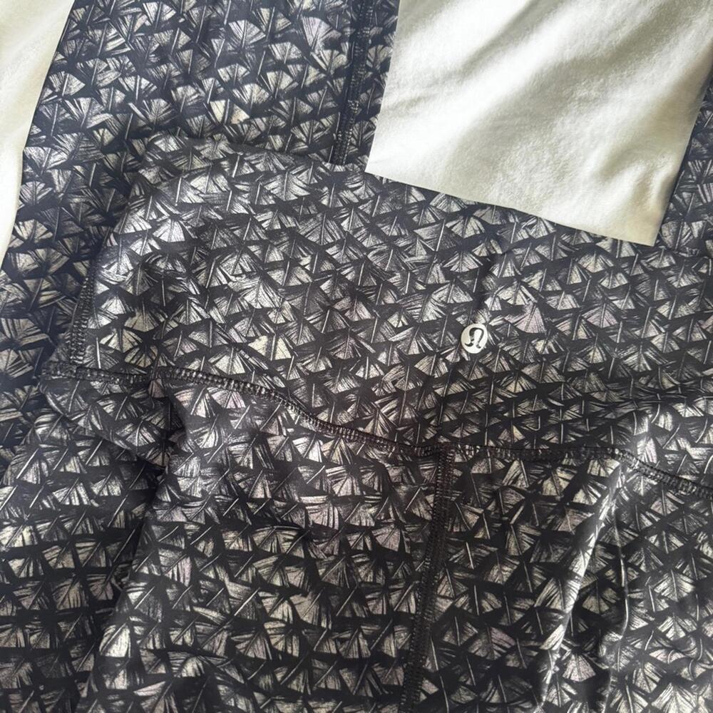 1 Lululemon Wunder Under Pant (Hi-Rise) (Nulux) Iridescent Multi Black - Picture 6 of 9